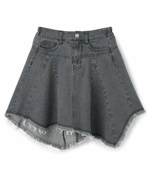 by LOVEiT / バイ ラビット ミニ・ひざ丈スカート | ヘムポイントヴィンテージスカート | 詳細8