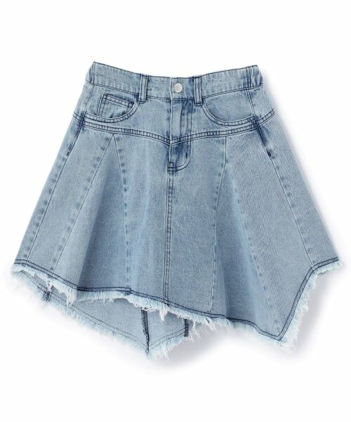 by LOVEiT / バイ ラビット ミニ・ひざ丈スカート | ヘムポイントヴィンテージスカート | 詳細9