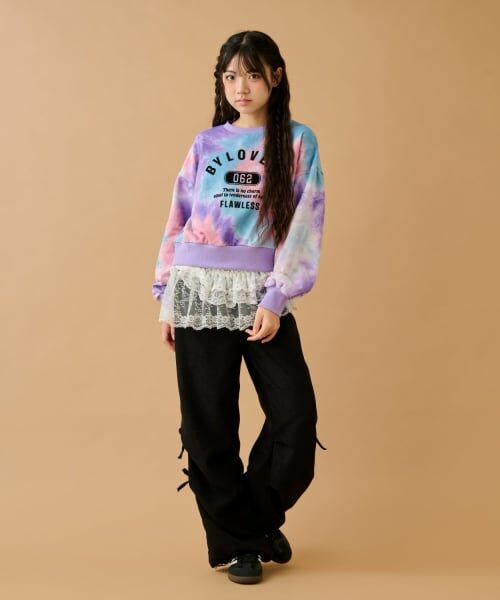 by LOVEiT / バイ ラビット その他パンツ | リボンパラシュートパンツ | 詳細1