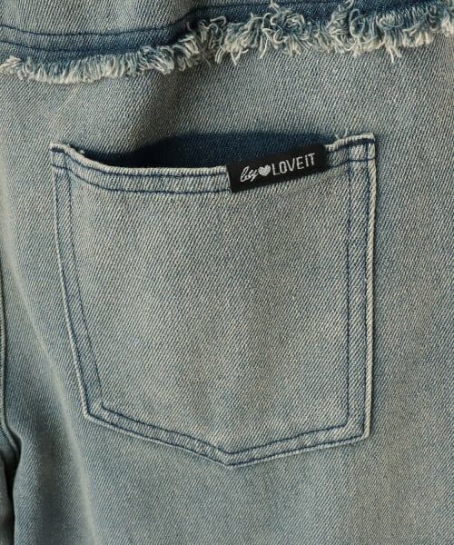 by LOVEiT / バイ ラビット その他パンツ | 切り替えルーズデニムパンツ | 詳細10