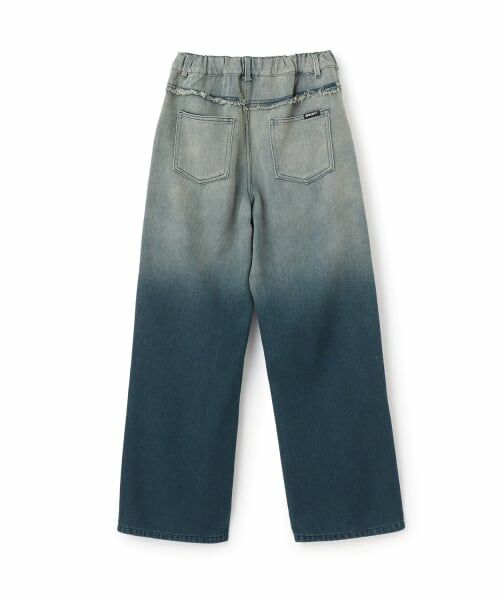 by LOVEiT / バイ ラビット その他パンツ | 切り替えルーズデニムパンツ | 詳細4