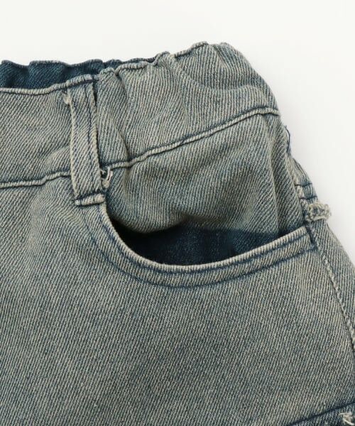 by LOVEiT / バイ ラビット その他パンツ | 切り替えルーズデニムパンツ | 詳細8