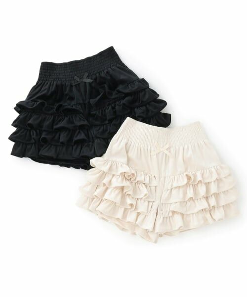 by LOVEiT / バイ ラビット ショート・ハーフ・半端丈パンツ | フリフリペチパン | 詳細8