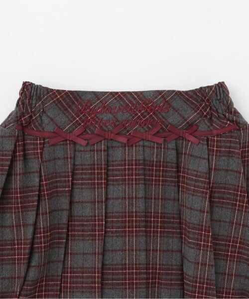 by LOVEiT / バイ ラビット ミニ・ひざ丈スカート | リボンプリーツスカート | 詳細2