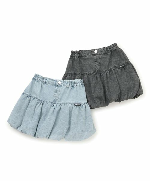 by LOVEiT / バイ ラビット ミニ・ひざ丈スカート | バルーンティアードスカート | 詳細3