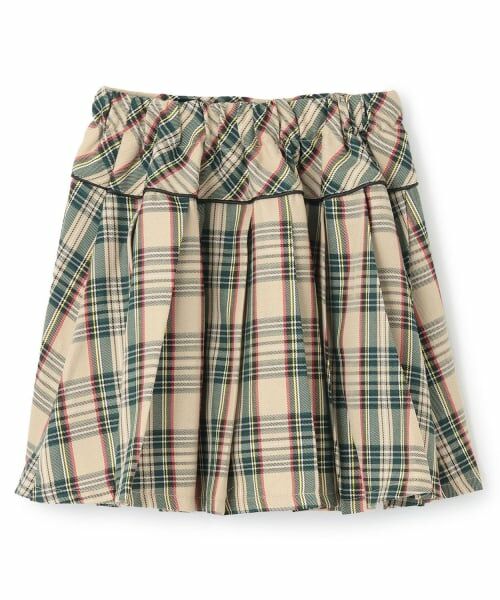 by LOVEiT / バイ ラビット ミニ・ひざ丈スカート | ワンポイントリボンプリーツスカート | 詳細1