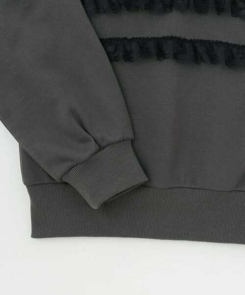 by LOVEiT / バイ ラビット スウェット | レースつきプルオーバー | 詳細11