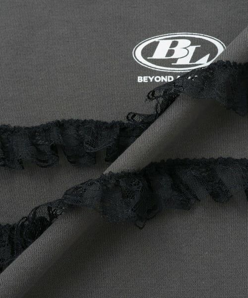 by LOVEiT / バイ ラビット スウェット | レースつきプルオーバー | 詳細13