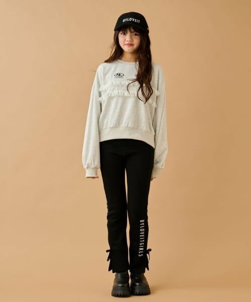 by LOVEiT / バイ ラビット スウェット | レースつきプルオーバー | 詳細3