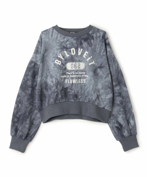 by LOVEiT / バイ ラビット スウェット | タイダイカレッジトレーナー | 詳細4