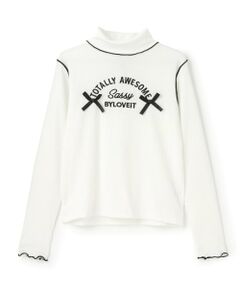 by LOVEiT / バイ ラビット Tシャツ | メロウフリルＴシャツ