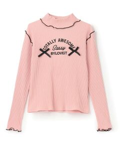 by LOVEiT / バイ ラビット Tシャツ | メロウフリルＴシャツ