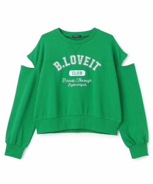 by LOVEiT / バイ ラビット スウェット | 肩スリットプルオーバー | 詳細6