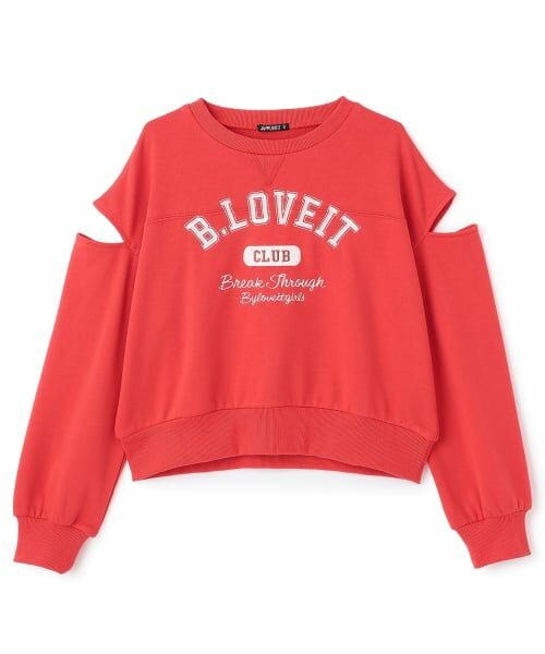 by LOVEiT / バイ ラビット スウェット | 肩スリットプルオーバー | 詳細7