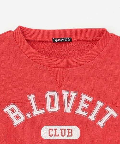 by LOVEiT / バイ ラビット スウェット | 肩スリットプルオーバー | 詳細9