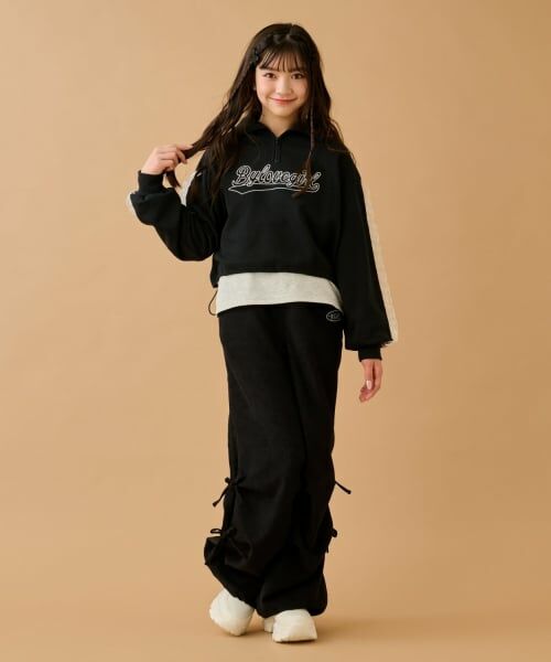 by LOVEiT / バイ ラビット スウェット | ハーフジップドロストプルオーバー | 詳細3