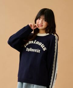 by LOVEiT / バイ ラビット ニット・セーター | レースロゴニット