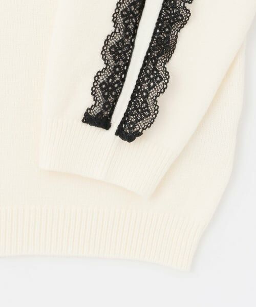 by LOVEiT / バイ ラビット ニット・セーター | レースロゴニット | 詳細11