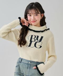 by LOVEiT / バイ ラビット ニット・セーター | ロゴ刺しゅうテレコニット