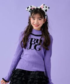 by LOVEiT / バイ ラビット ニット・セーター | ロゴ刺しゅうテレコニット