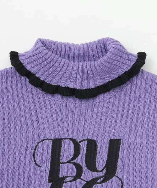 by LOVEiT / バイ ラビット ニット・セーター | ロゴ刺しゅうテレコニット | 詳細13
