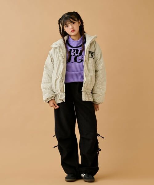 by LOVEiT / バイ ラビット ニット・セーター | ロゴ刺しゅうテレコニット | 詳細4