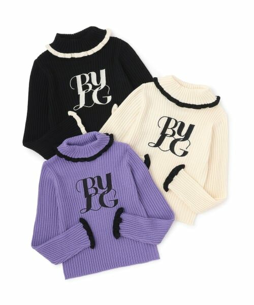 by LOVEiT / バイ ラビット ニット・セーター | ロゴ刺しゅうテレコニット | 詳細8