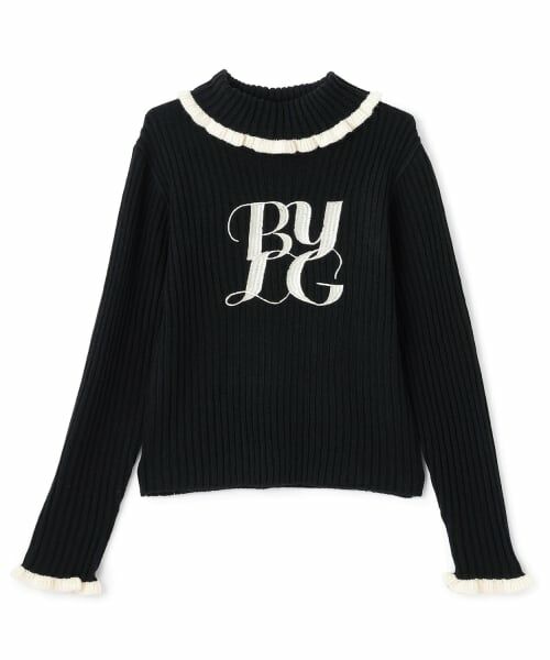 by LOVEiT / バイ ラビット ニット・セーター | ロゴ刺しゅうテレコニット | 詳細9