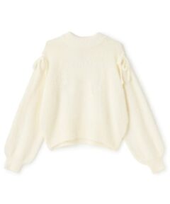 by LOVEiT / バイ ラビット ニット・セーター | 肩スリットモヘアーニット