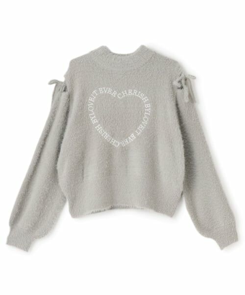 by LOVEiT / バイ ラビット ニット・セーター | 肩スリットモヘアーニット | 詳細3