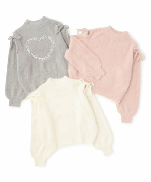 by LOVEiT / バイ ラビット ニット・セーター | 肩スリットモヘアーニット | 詳細4