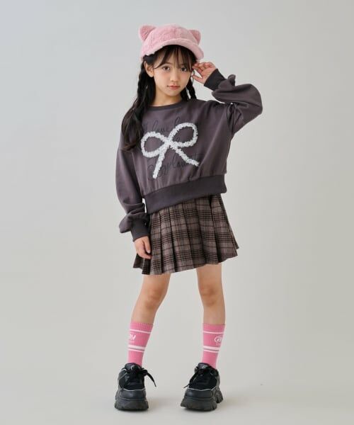 by LOVEiT / バイ ラビット スウェット | チュールリボンプルオーバー | 詳細1