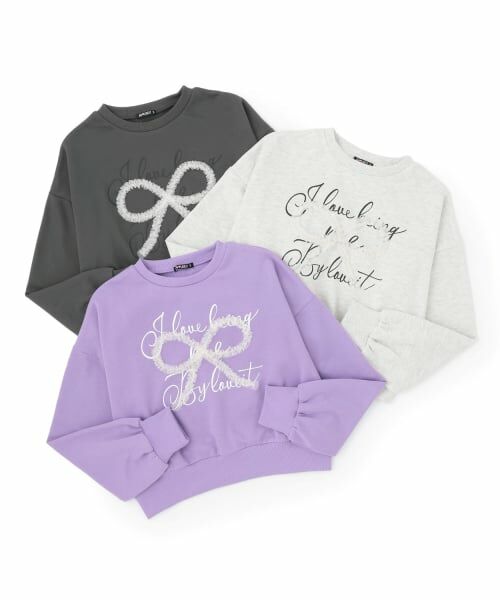 by LOVEiT / バイ ラビット スウェット | チュールリボンプルオーバー | 詳細4