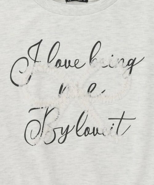 by LOVEiT / バイ ラビット スウェット | チュールリボンプルオーバー | 詳細9