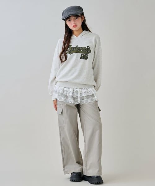 by LOVEiT / バイ ラビット パーカー | アップリケフーディ | 詳細1