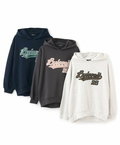 by LOVEiT / バイ ラビット パーカー | アップリケフーディ | 詳細5