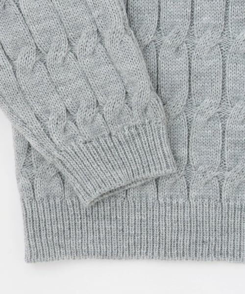 by LOVEiT / バイ ラビット ニット・セーター | ケーブルコード刺しゅうニット | 詳細9