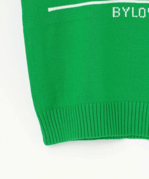 by LOVEiT / バイ ラビット ニット・セーター | パネルロゴニット | 詳細11