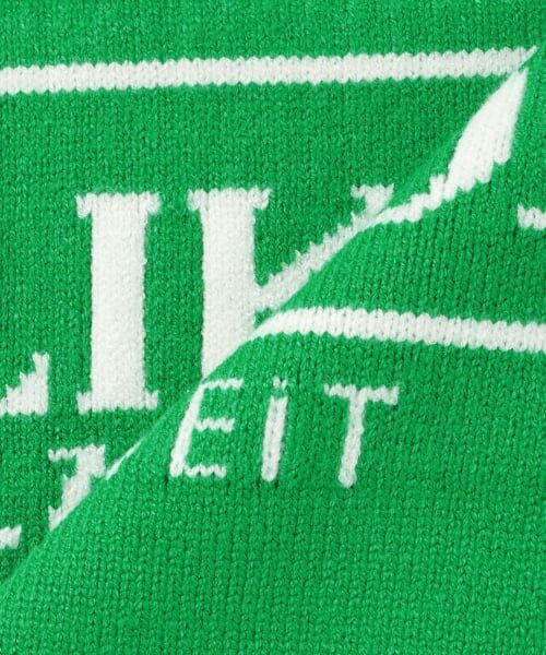 by LOVEiT / バイ ラビット ニット・セーター | パネルロゴニット | 詳細12