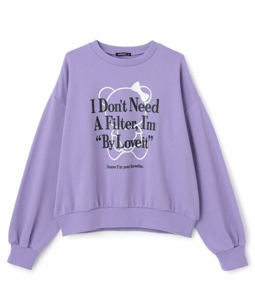 by LOVEiT / バイ ラビット スウェット | ラビ子マークプルオーバー | 詳細4