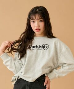 by LOVEiT / バイ ラビット スウェット | ドロストプルオーバー