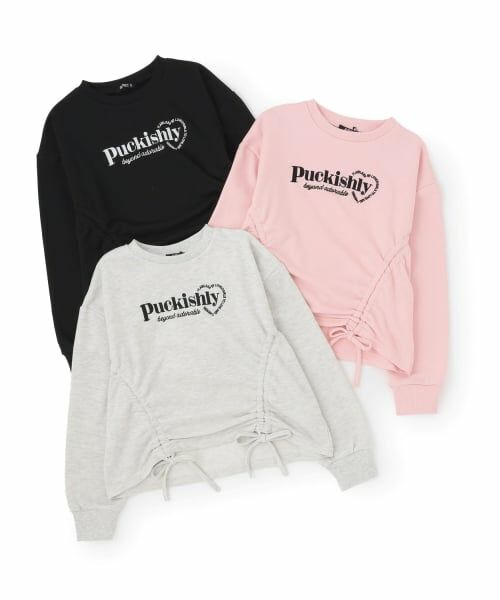 by LOVEiT / バイ ラビット スウェット | ドロストプルオーバー | 詳細2