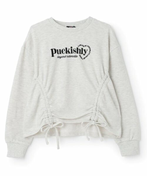 by LOVEiT / バイ ラビット スウェット | ドロストプルオーバー | 詳細3