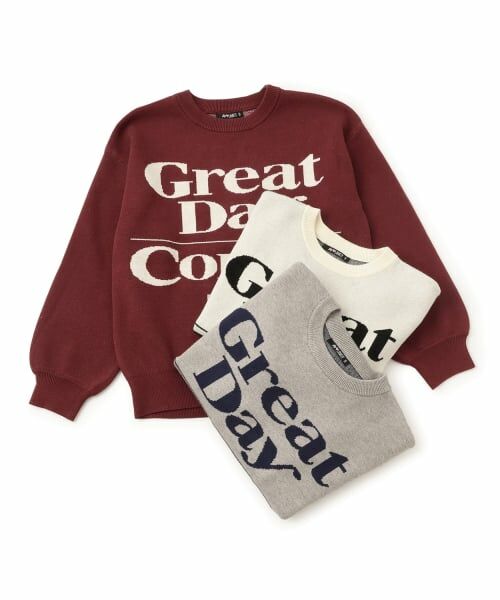 by LOVEiT / バイ ラビット ニット・セーター | ロゴジャカードニット | 詳細4