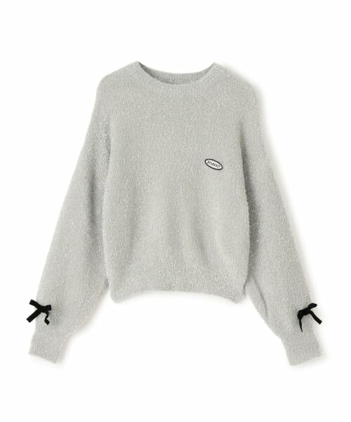 by LOVEiT / バイ ラビット ニット・セーター | ラメシャギーリボンニット | 詳細6