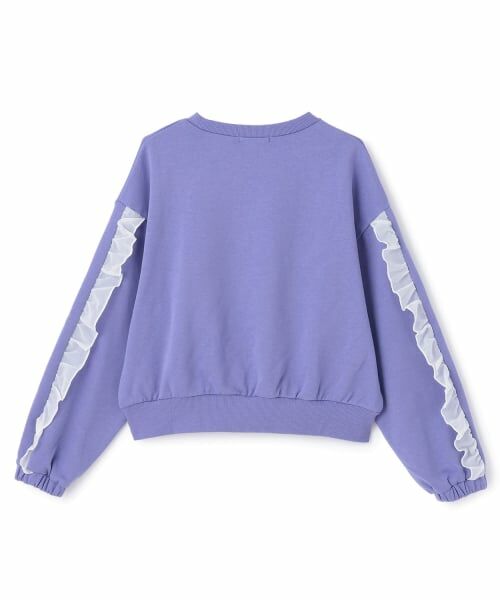 by LOVEiT / バイ ラビット スウェット | フリルカレッジプルオーバー | 詳細9