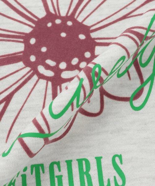 by LOVEiT / バイ ラビット スウェット | フラワーフロッキープルオーバー | 詳細11