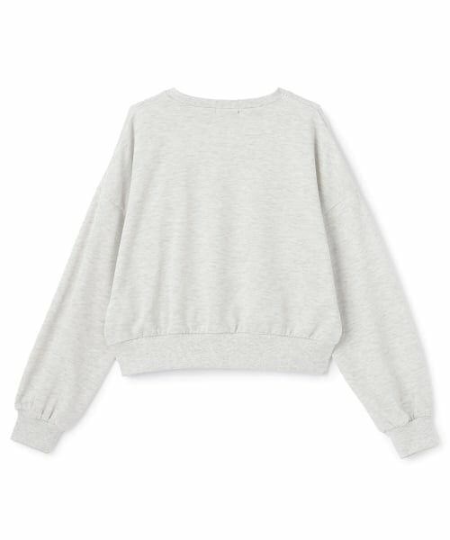 by LOVEiT / バイ ラビット スウェット | フラワーフロッキープルオーバー | 詳細6