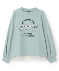 by LOVEiT / バイ ラビット スウェット | リボントレーナー