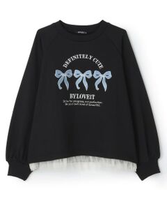 by LOVEiT / バイ ラビット スウェット | リボントレーナー